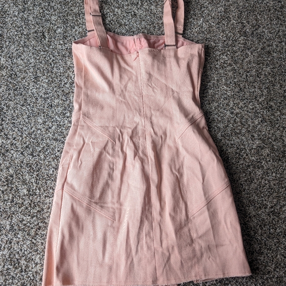 For Love & Lemons Peach Monika Hook Front Dress - Picture 10 of 15